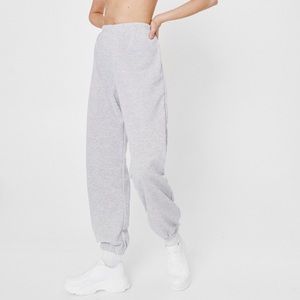 Baggy High Waisted Cuffed Sweatpants